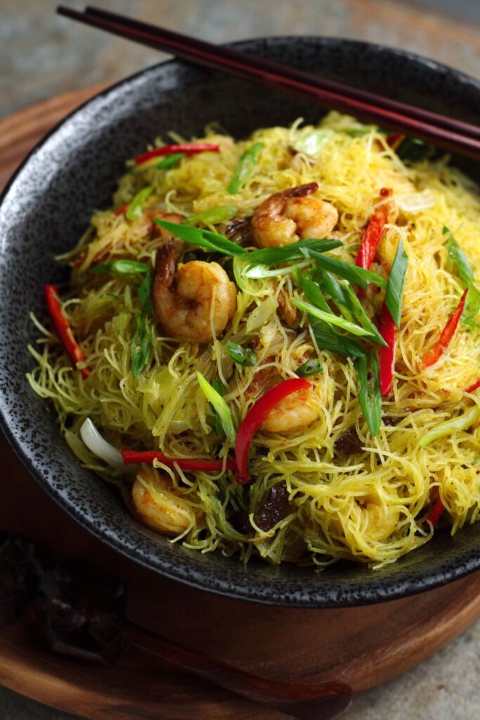 Hairy Bikers Singapore Noodles​ Recipe