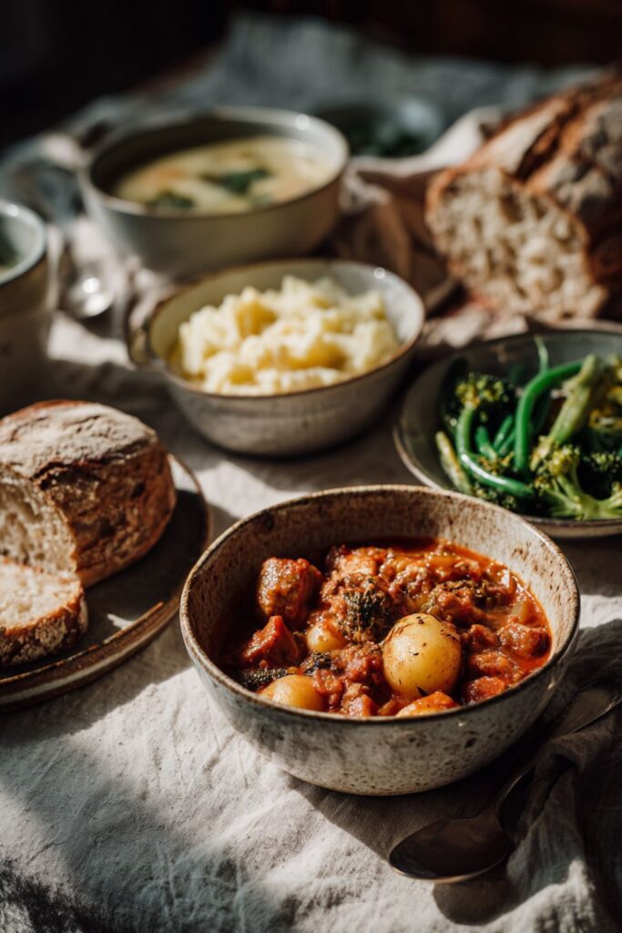 Hairy Bikers Vegetarian Sausage Casserole​ Recipe