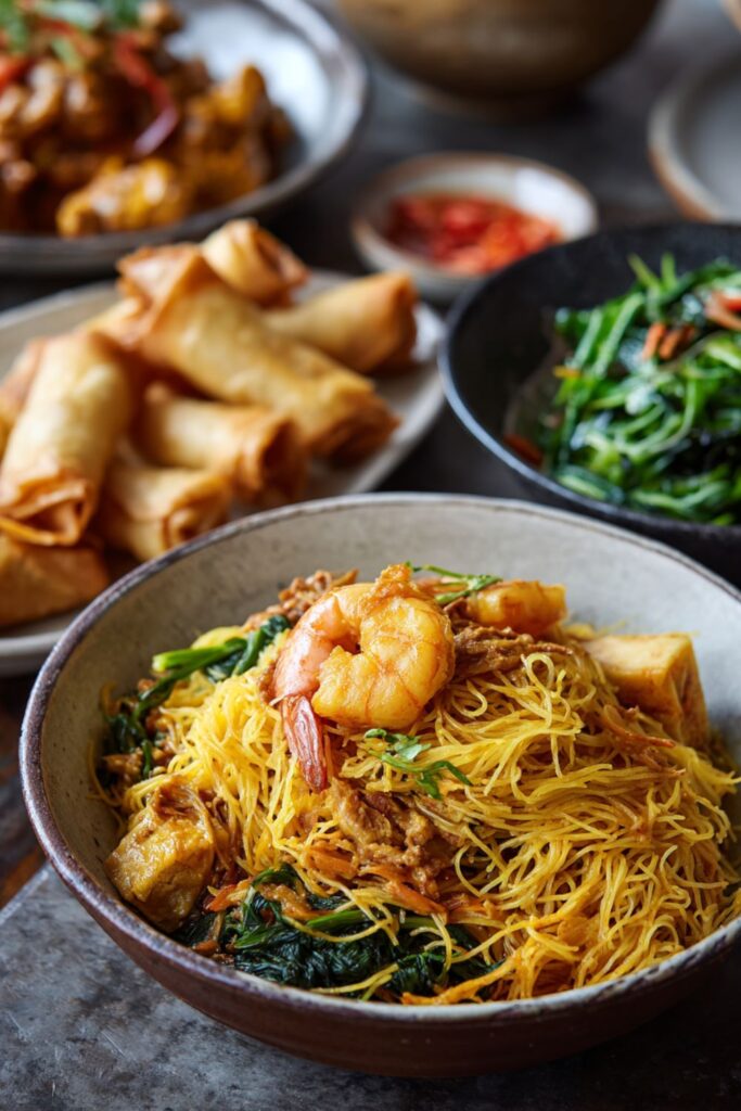 Hairy Bikers Singapore Noodles​ Recipe