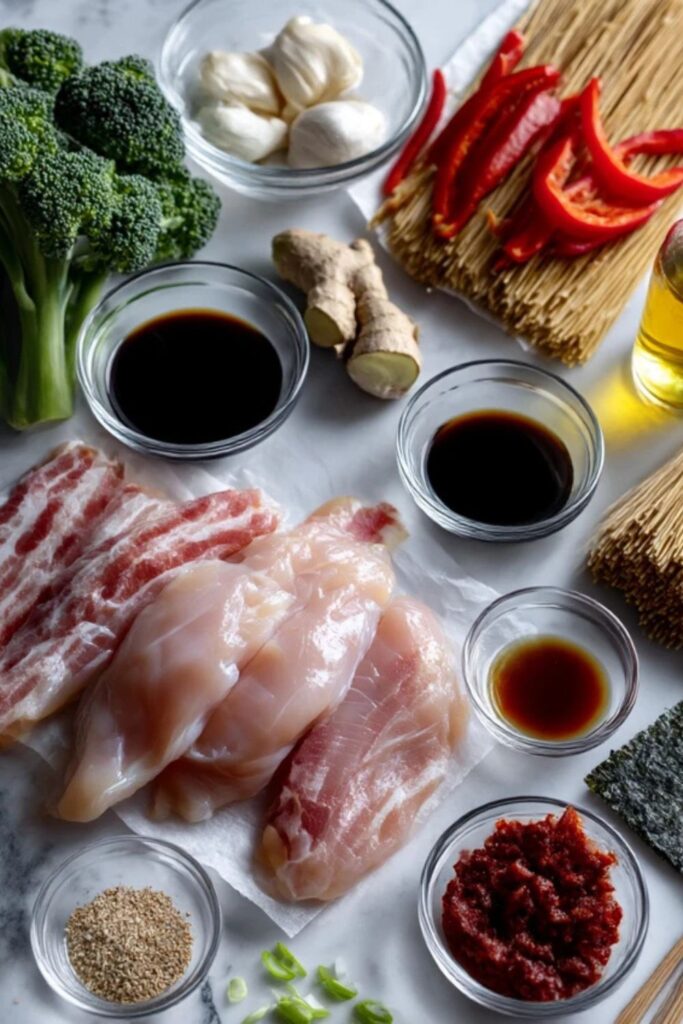 Chicken & Bacon Ramen Recipe