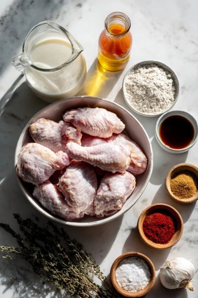 Hairy Bikers Fried Chicken​ Recipe