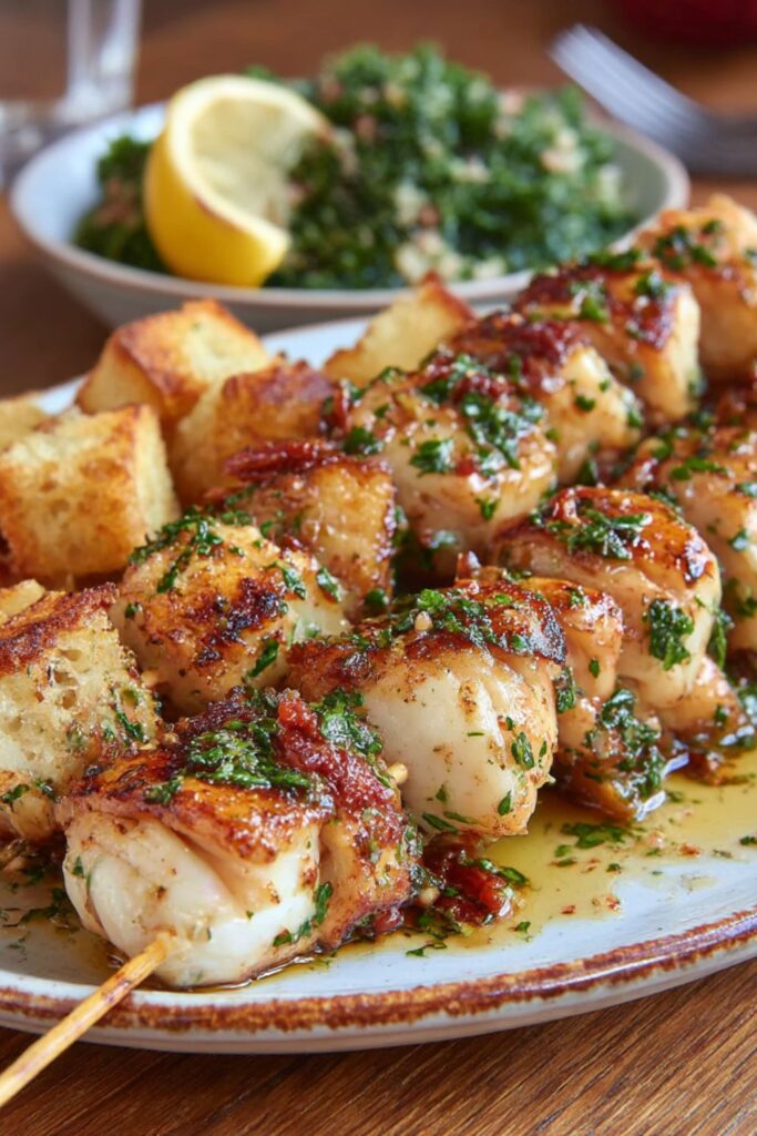 Hairy Bikers​ Monkfish Kebabs Recipe