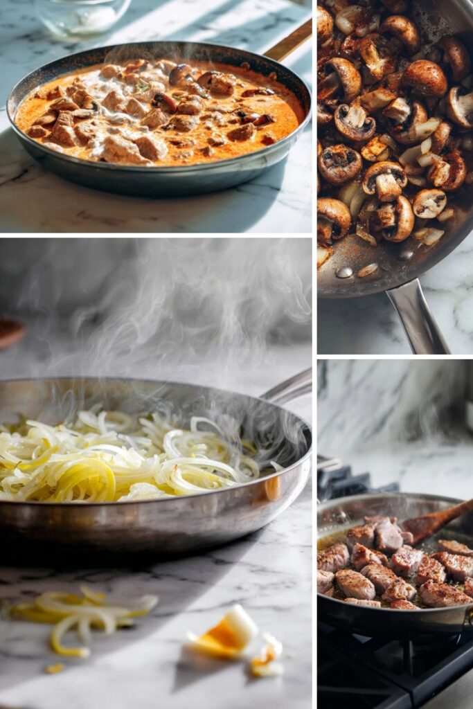 Hairy Bikers​ Pork Stroganoff Recipe