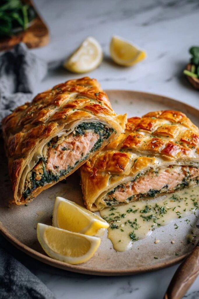 Hairy Bikers​ Salmon And Spinach En Croute