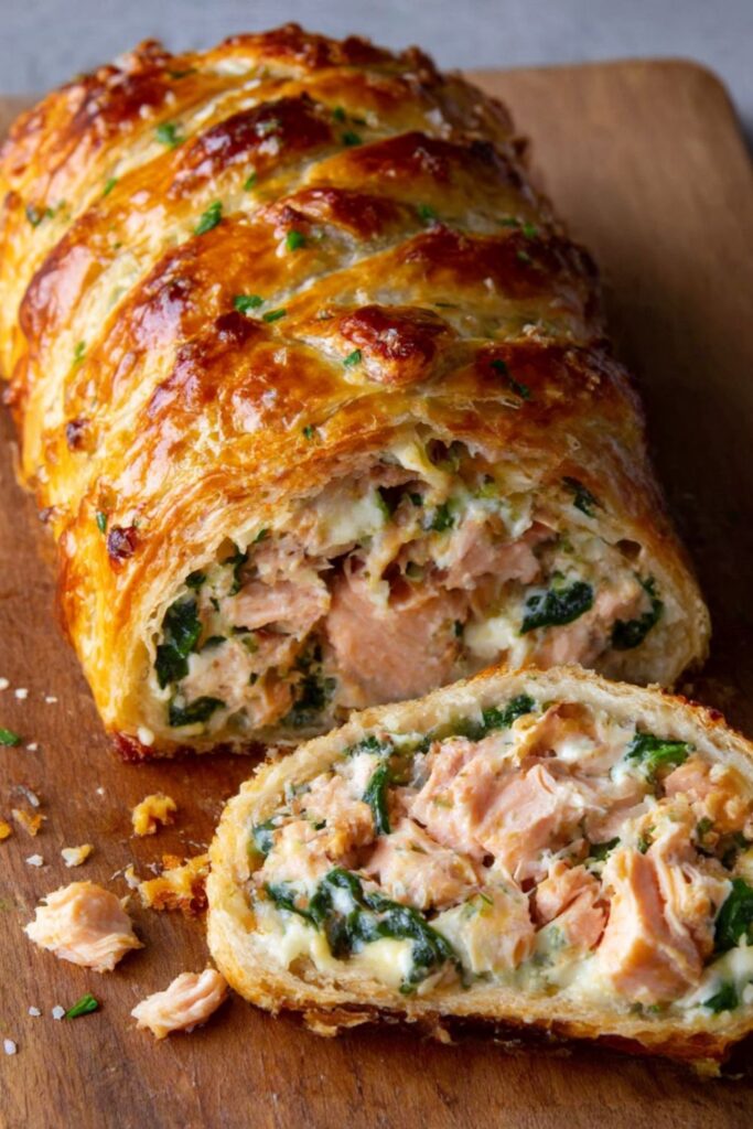 Hairy Bikers​ Salmon And Spinach En Croute