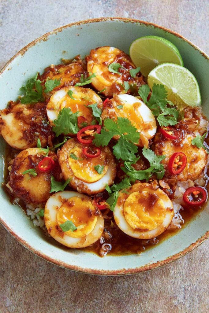 Hairy Bikers Thai Son-In-Law Eggs