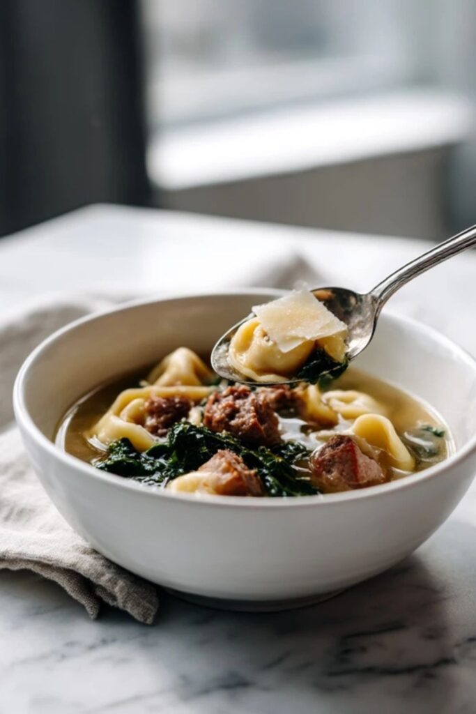 Sausage & Tortellini In Brodo Recipe
