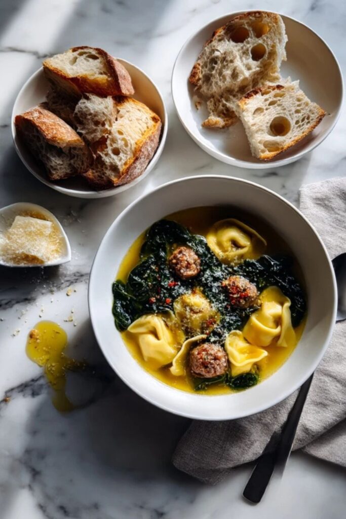 Sausage & Tortellini In Brodo Recipe