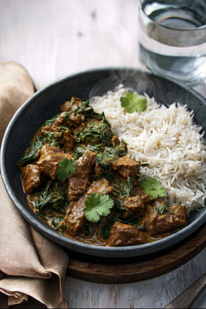 Hairy Bikers' Green Lamb Curry