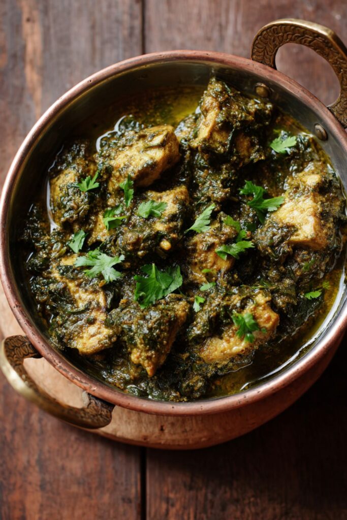 Si's Chicken and Spinach Curry