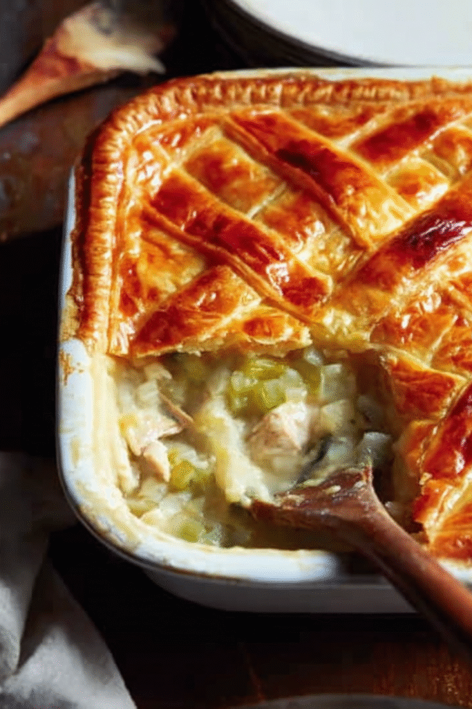 Hairy Bikers Chicken and Leek Pie Recipe
