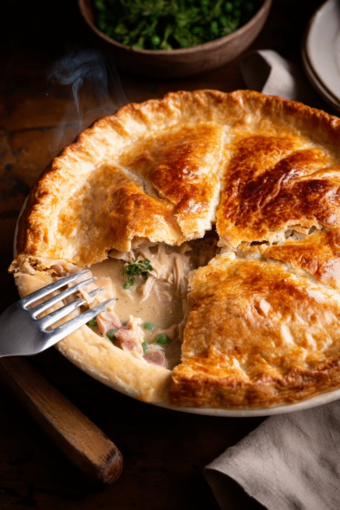 Hairy Bikers Chicken and Ham Pie Recipe