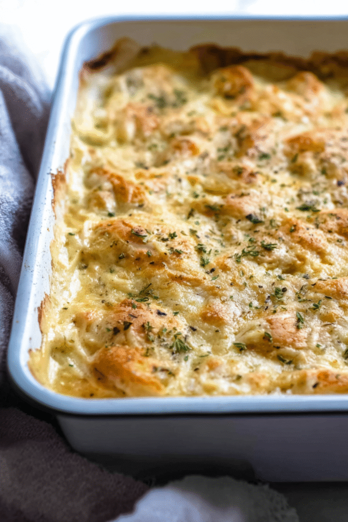 Hairy Bikers Chicken and Dumplings Casserole Recipe