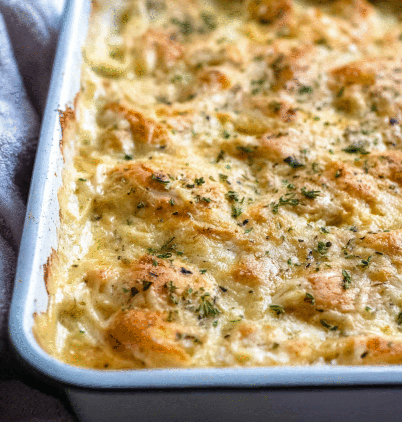 Hairy Bikers Chicken and Dumplings Casserole Recipe