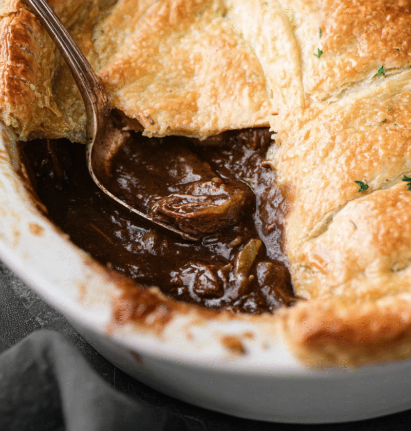 Hairy Bikers Slow Cooker Steak and Ale Pie Recipe