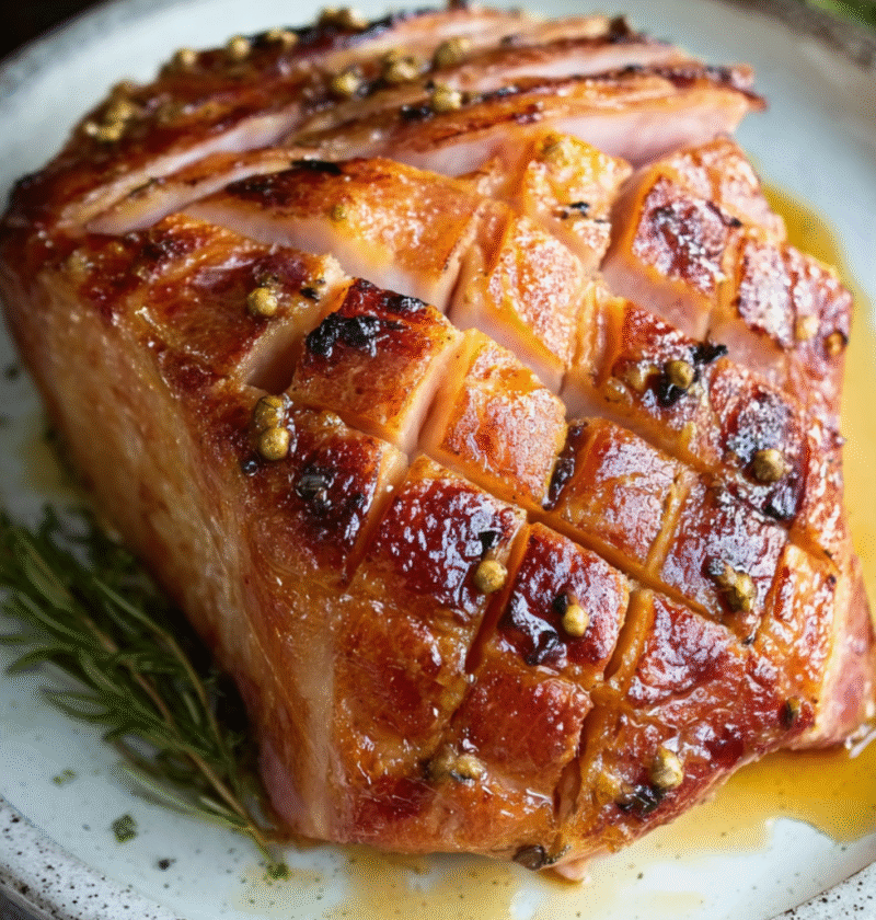 Hairy Bikers Honey Mustard Gammon Recipe