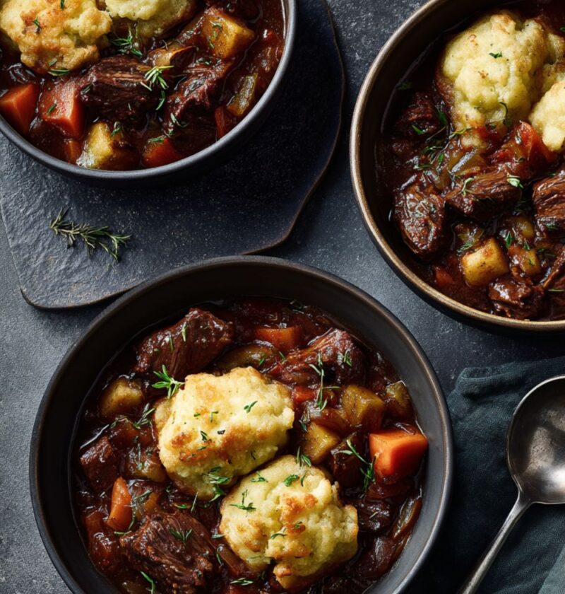 Hairy Bikers Beef Stew And Dumplings​ Recipe