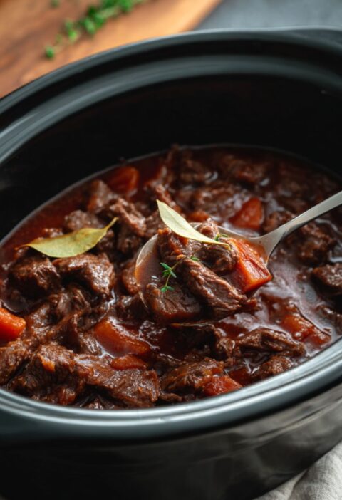 Hairy Bikers Beef Stifado Slow Cooker Recipe