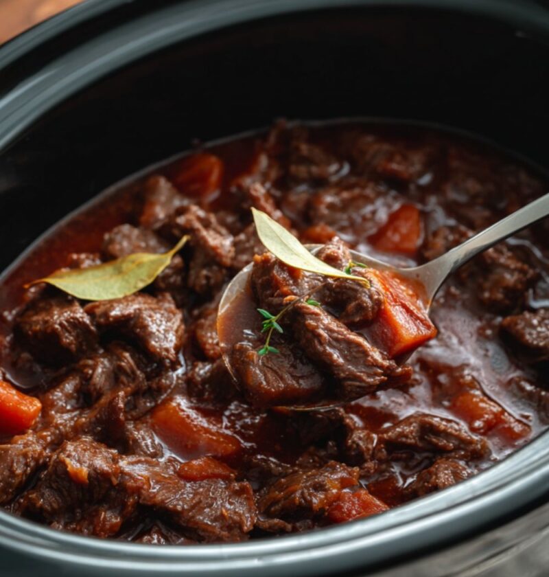 Hairy Bikers Beef Stifado Slow Cooker Recipe
