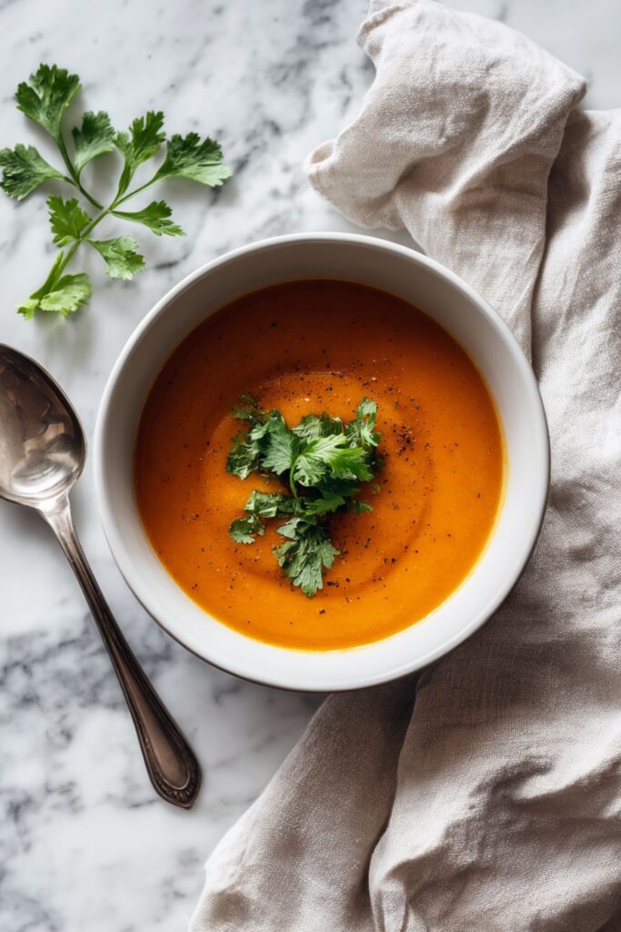 Hairy Bikers Carrot and Coriander Soup Recipe