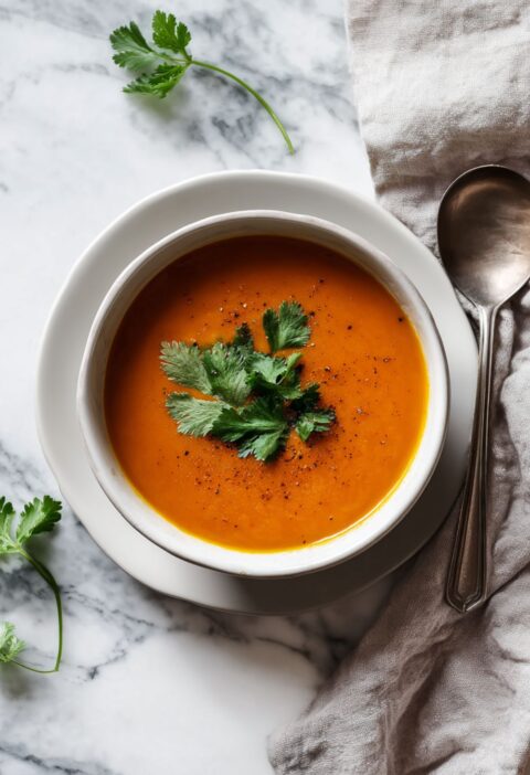 Hairy Bikers Carrot and Coriander Soup Recipe