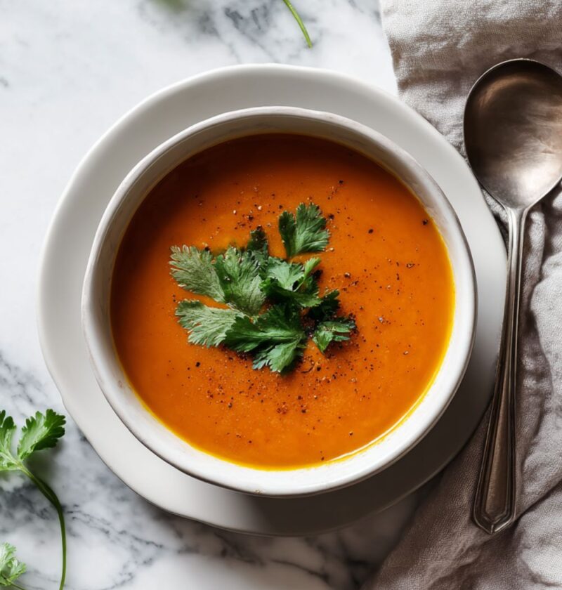 Hairy Bikers Carrot and Coriander Soup Recipe