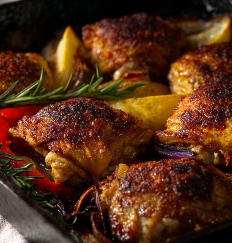 Hairy Bikers Chicken Tray Bake Recipe