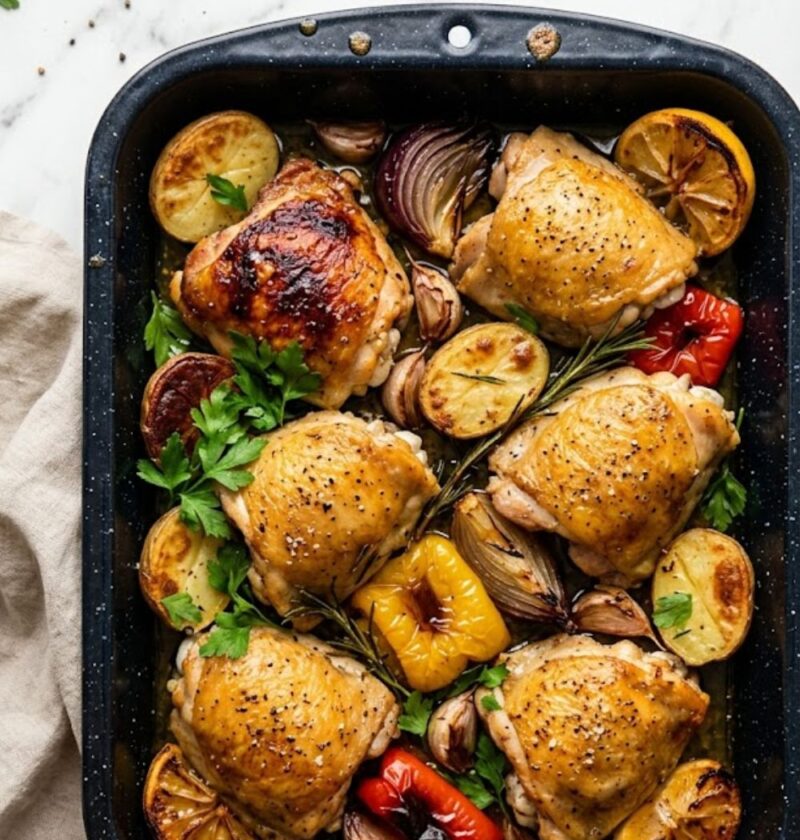 Hairy Bikers Chicken Tray Bake​ Recipe