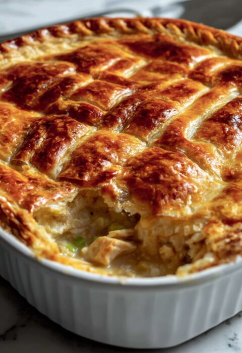 Hairy Bikers Chicken and Leek Pie Recipe