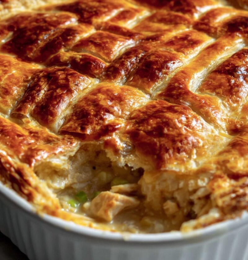 Hairy Bikers Chicken and Leek Pie Recipe