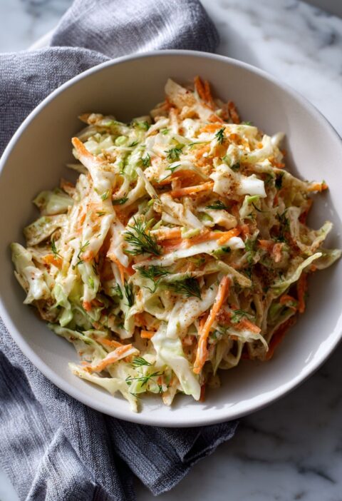 Hairy Bikers Coleslaw Recipe​