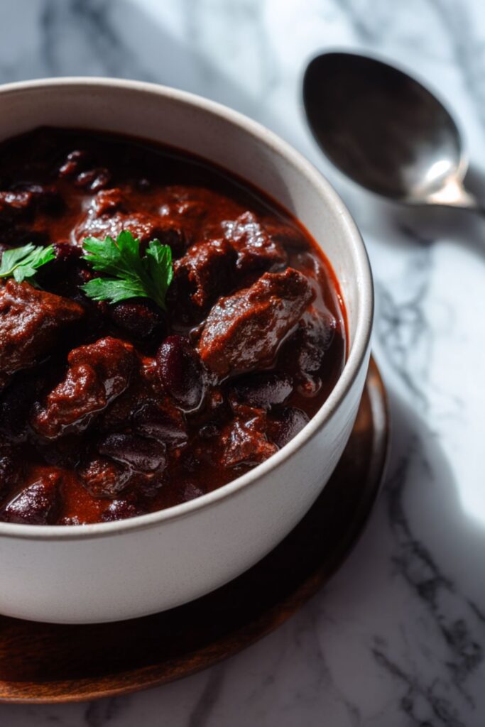 Hairy Bikers Double Chocolate Chili Recipe
