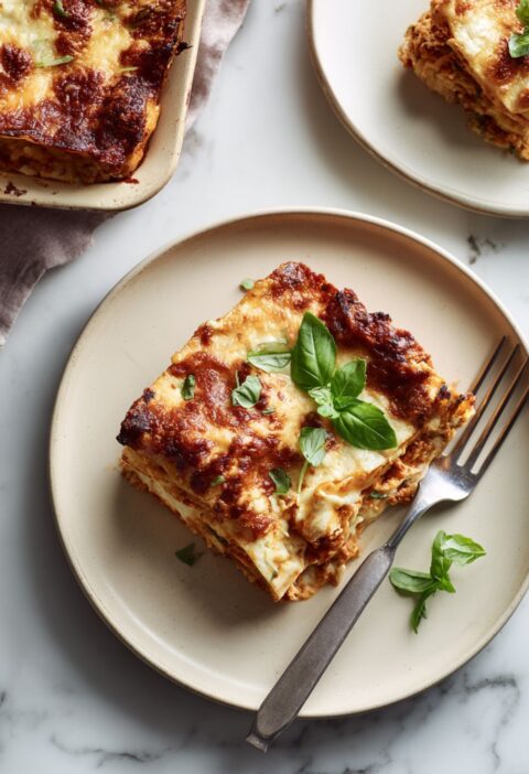 Hairy Bikers Roasted Vegetable Lasagne Recipe