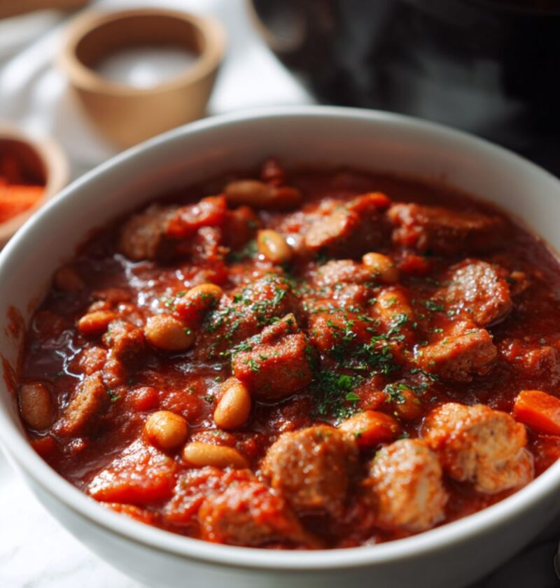 Hairy Bikers Slow Cooker Sausage Casserole Recipe