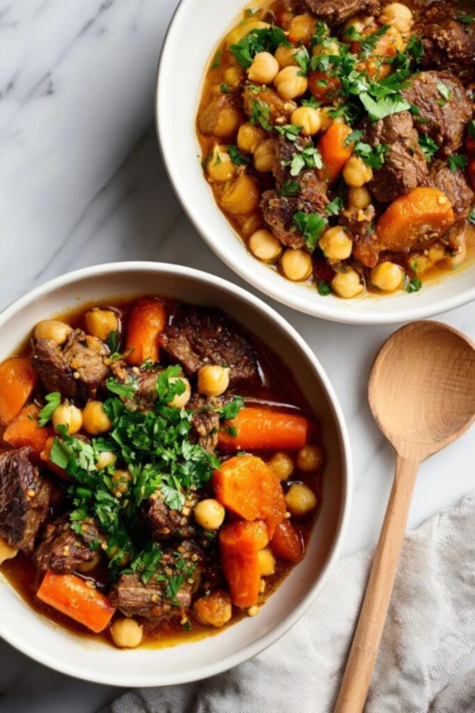 Hairy Bikers Slow Cooker Lamb Tagine Recipe