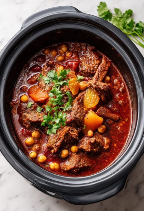 Hairy Bikers Slow Cooker Lamb Tagine Recipe