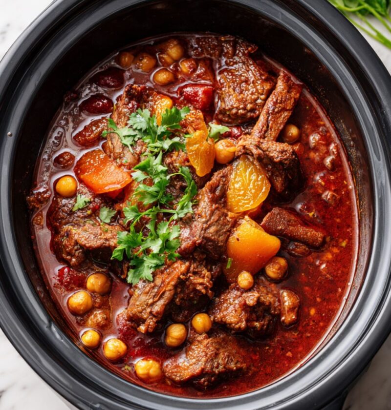 Hairy Bikers Slow Cooker Lamb Tagine Recipe