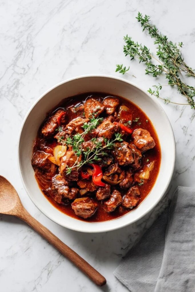 Hairy Bikers Slow Cooker Pork Goulash Recipe