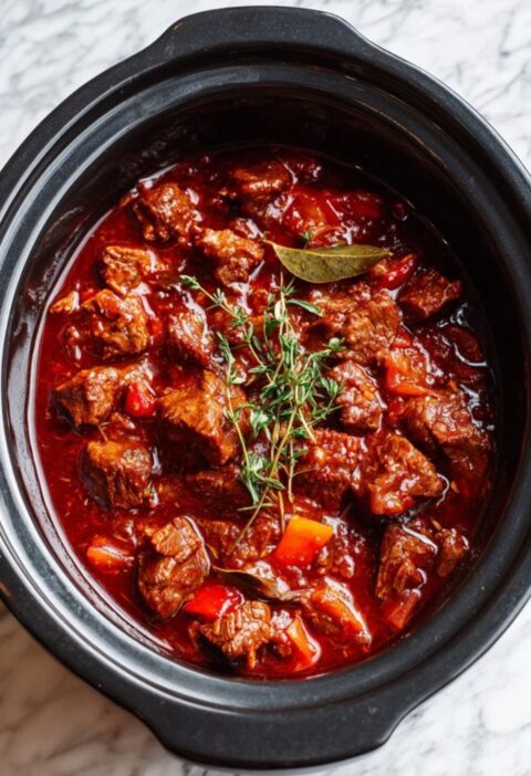 Hairy Bikers Slow Cooker Pork Goulash Recipe