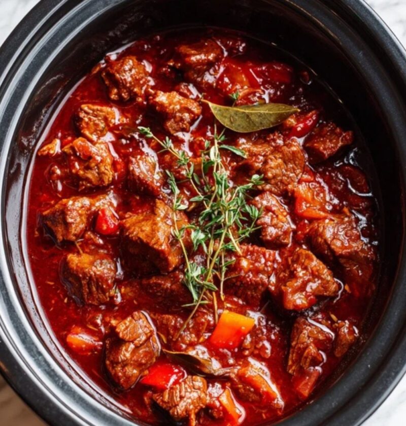 Hairy Bikers Slow Cooker Pork Goulash Recipe
