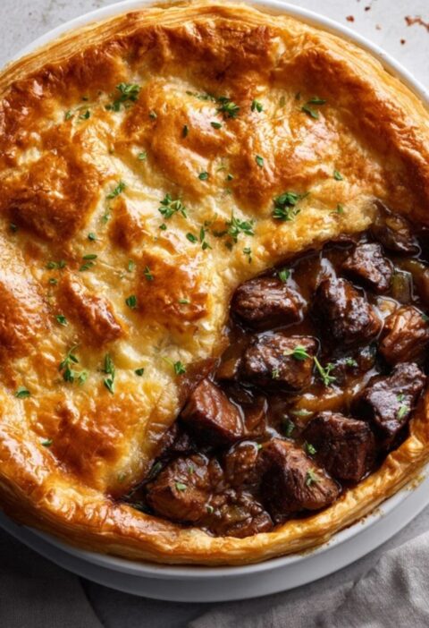 Hairy Bikers Slow Cooker Steak And Ale Pie Recipe