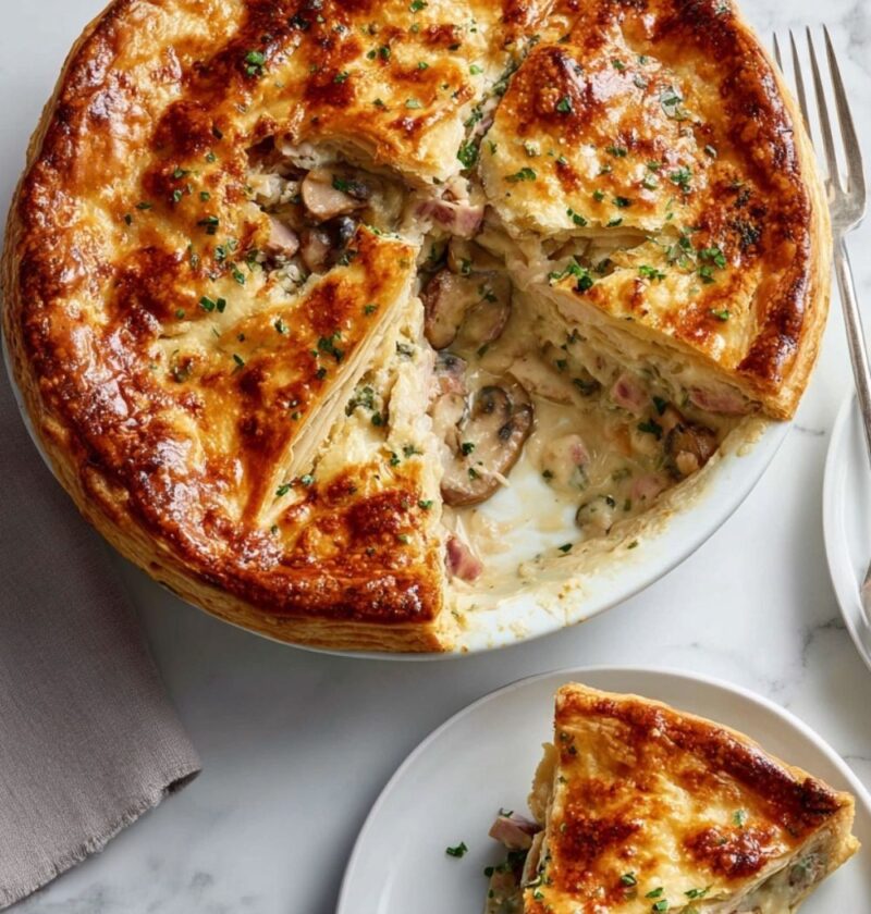 Hairy Bikers Turkey And Ham Pie Recipe