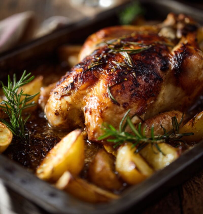 Hairy Bikers Roast Chicken​ Recipe