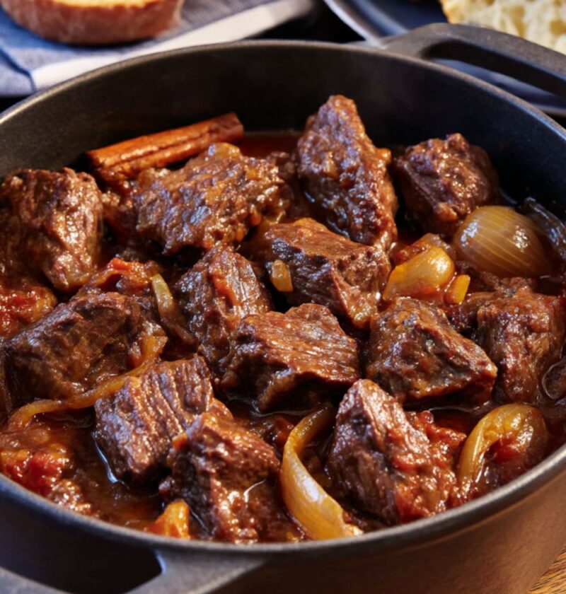 Hairy Bikers​ Beef Stifado Slow Cooker Recipe