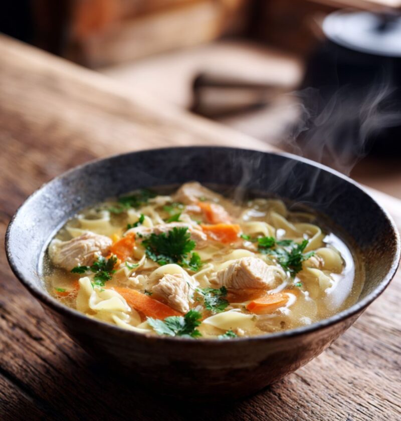 Hairy Bikers Chicken Noodle Soup Recipe