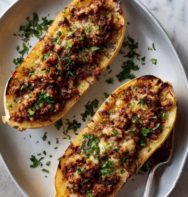 Hairy Bikers​ Stuffed Marrow Recipe