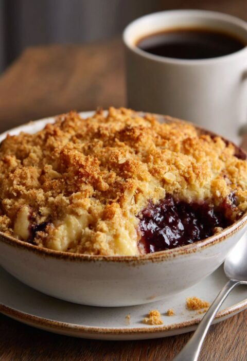 Hairy Bikers Apple And Blackberry Crumble​ Recipe