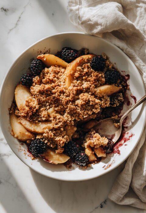 Hairy Bikers Apple And Blackberry Crumble​ Recipe