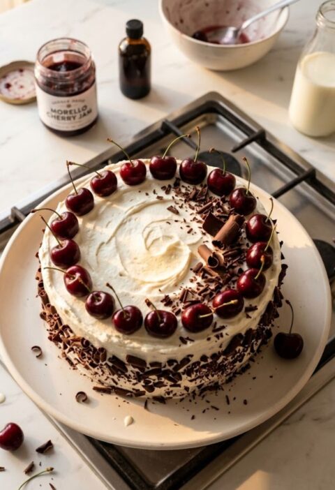 Hairy Bikers Black Forest Cake​ Recipe