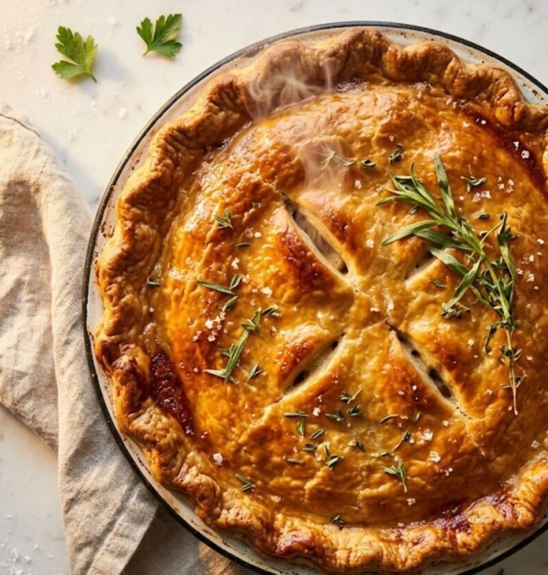 Hairy Bikers Chicken And Mushroom Pie​ Recipe